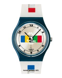 Swatch Gent 104 Years White GN183C