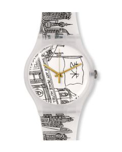 Swatch New Gent Special Black & White The Swatch Art Peace Hotel Shanghai SUOZ197
