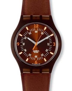 Swatch Jelly in Jelly Brown Blacky SUJF100