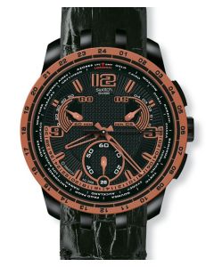 Swatch Irony Retrograde Chrono Dark Sun YRB400