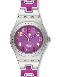 Swatch Irony Medium Don`t cross the lines YLS4015AG