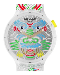 Swatch Big Bold Irony SB07S111 Mint Trim Watch