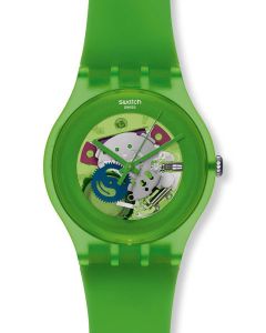 Swatch New Gent GREEN LACQUERED SUOG103