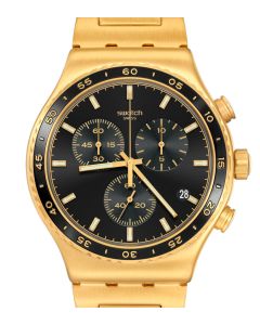 Swatch New Irony Chrono In The Black YVG418G