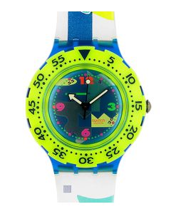 Swatch Scuba 200 Over The Wave SDN105