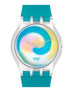 Swatch Jelly in Jelly Paint in Turquoise SUJZ101C
