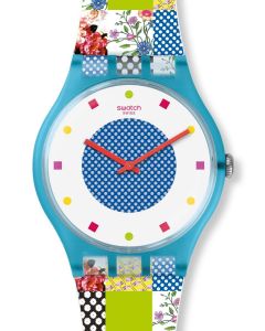 Swatch New Gent Quilted Time SUOS108