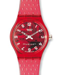 Swatch Musicall Red Rythm SLR102