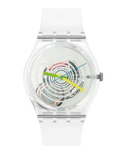 Swatch Gent Spinning Clear GK197K