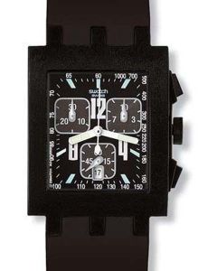 Swatch Square Chrono Straight Forward SUEB402