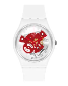Swatch Gent Time To Red Small SO31W104