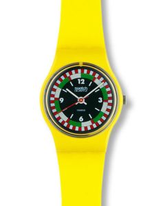 Swatch Lady Yellow Racer LJ100