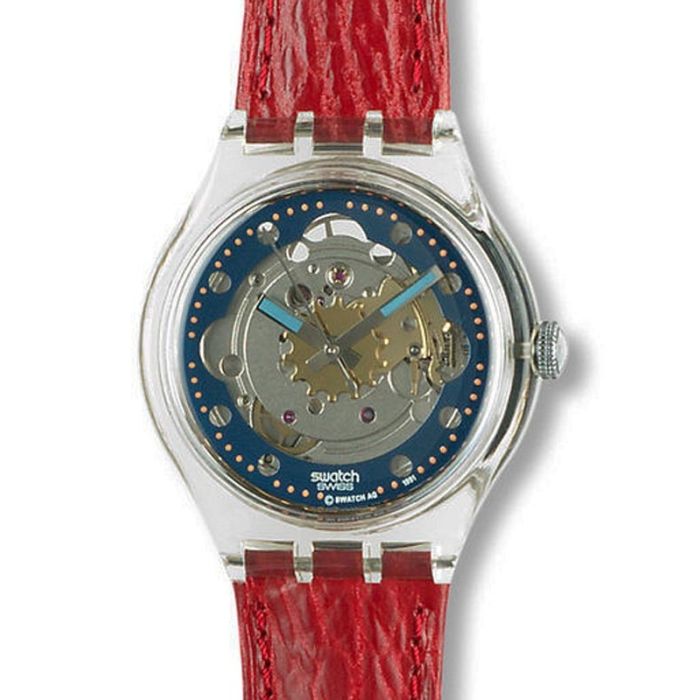 Swatch Automatic Red Ahead SAK101