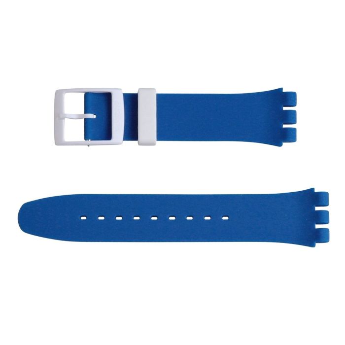 Swatch Armband Blue Silicone ASUON002