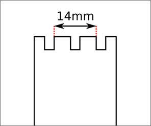 Swatch Square strap width
