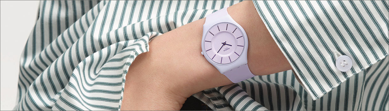 Swatch Skin - flat watches, like a second skin